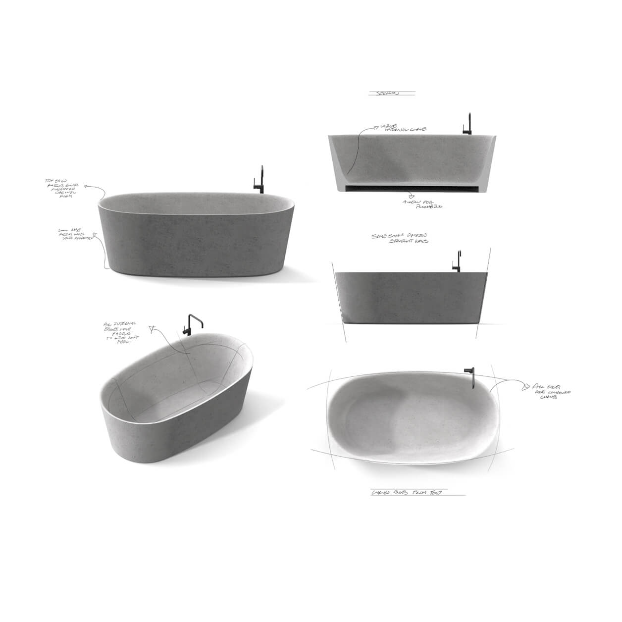 concrete-bathtub-sketch-curved